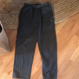 Boys layer 8 sweat pants with drawstring elastic